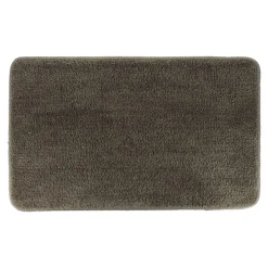 TAPIS MICROFIBRE DOUX DESSOUS LATEX 45X75CM TAUPE