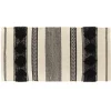 TAPIS NEW DELHI 45X90CM NOIR NATUREL