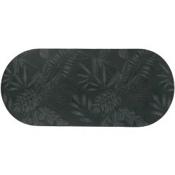 TAPIS OVALE ABSORBANT SOUPLE ESSENTIAL NATURE 45X100CM