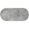 TAPIS OVALE ABSORBANT SOUPLE NATURE BRUTE 45X100CM