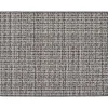 TAPIS PIXEL 45X60CM POLYESTER TISSE GRIS FONCE