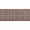 TAPIS PIXEL 45X120CM POLYESTER TISSE ROUGE