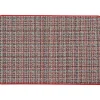 TAPIS PIXEL 45X60CM POLYESTER TISSE ROUGE