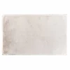 TAPIS RECTANGLE 60X90CM IMITATION FOURRURE FELINE NATUREL