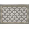 TAPIS RECTANGLE 40X60CM IMPRIME ART DECO CHIC