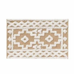 TAPIS RECTANGLE 60X90CM JUTE ET COTON UNI MEDINE