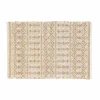 TAPIS RECTANGLE 60X90CM JUTE UNI ET COTON UNI ORYA