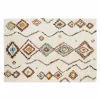 TAPIS RECTANGLE 160X230CM MOTIFS LOSANGES