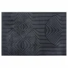 TAPIS RECTANGLE 140X200CM RELIEF GEODE ANTHRACITE