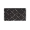 TAPIS RECTANGLE 60X110CM SAOURA NOIR