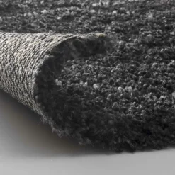 TAPIS RECTANGLE 60X110CM SAOURA NOIR