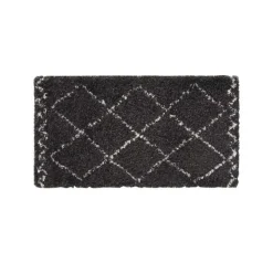 TAPIS RECTANGLE 120X170CM SAOURA NOIR