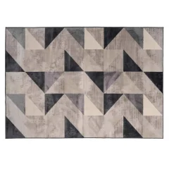 TAPIS RECTANGLE 140X200CM TISSE GRAPHIC