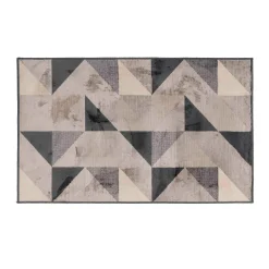 TAPIS RECTANGLE 68X110CM TISSE GRAPHIC