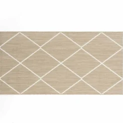 TAPIS RECTANGLE 80X150CM TISSE PLAT DAMIRA