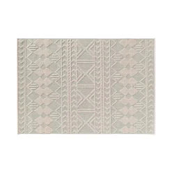 TAPIS RECTANGLE 120X170CM TISSE PLAT RELIEF VALAM