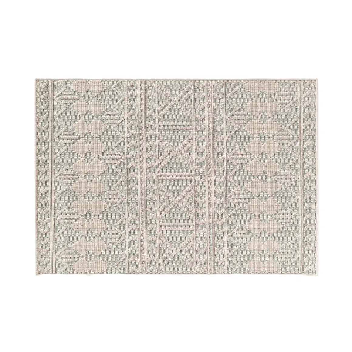 TAPIS RECTANGLE 120X170CM TISSE PLAT RELIEF VALAM