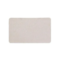 TAPIS RECTANGLE 45X75CM TISSE UNI SIMEO NATUREL