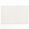 TAPIS RECTANGLE 60X90CM UNI RELIEF LAZIO
