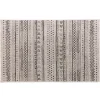 TAPIS RECTANGLE 68X110CM VISCOSE TISSEE TALLULAH NATUREL