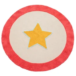 TAPIS ROND COTON CIRCUS D.120CM