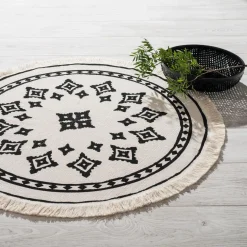 TAPIS ROND NOMADE D.90CM