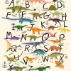 TAPIS 100X120CM DINOSAURES MULTICOLORE