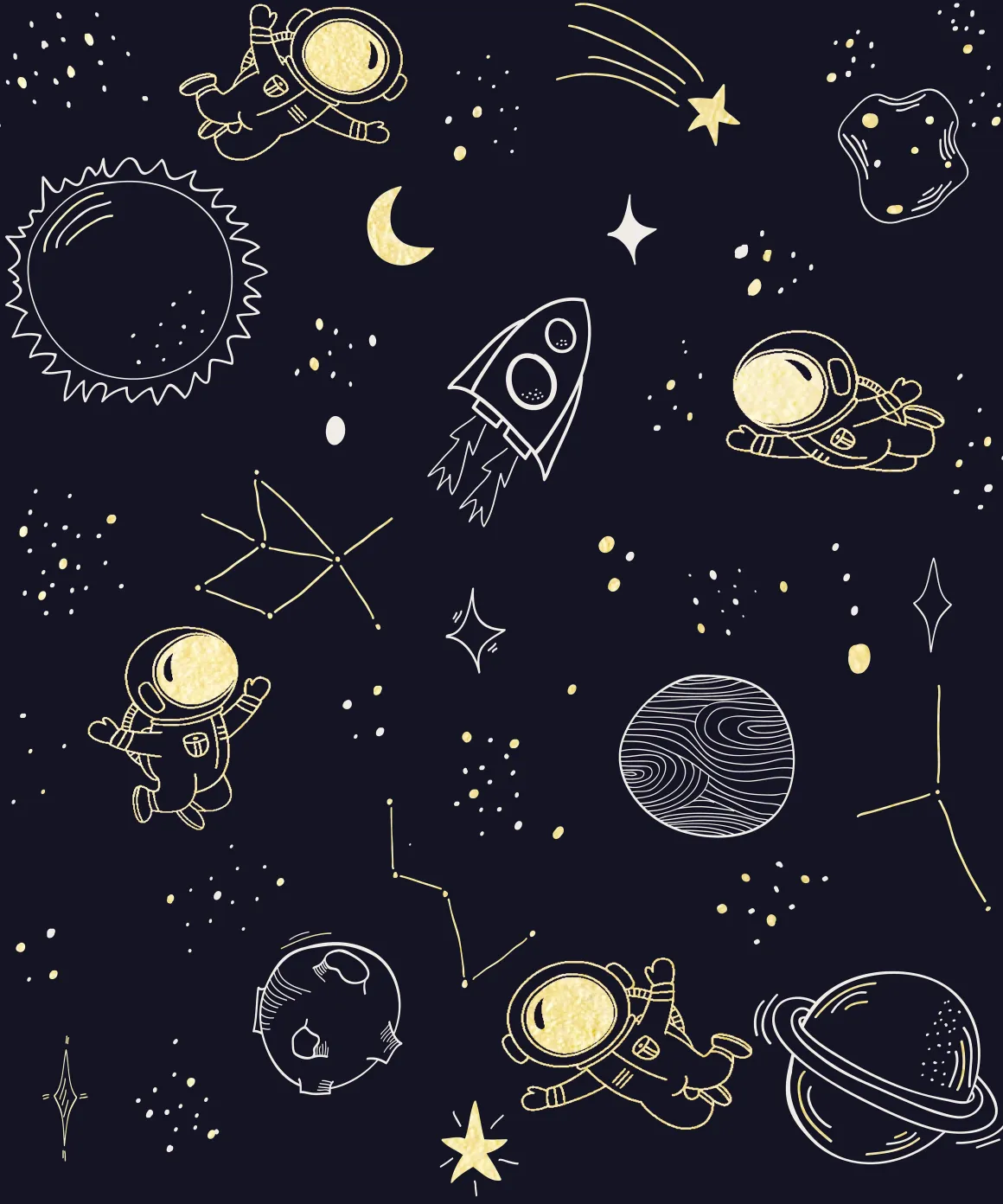 TAPIS 100X120CM ESPACE NOIR