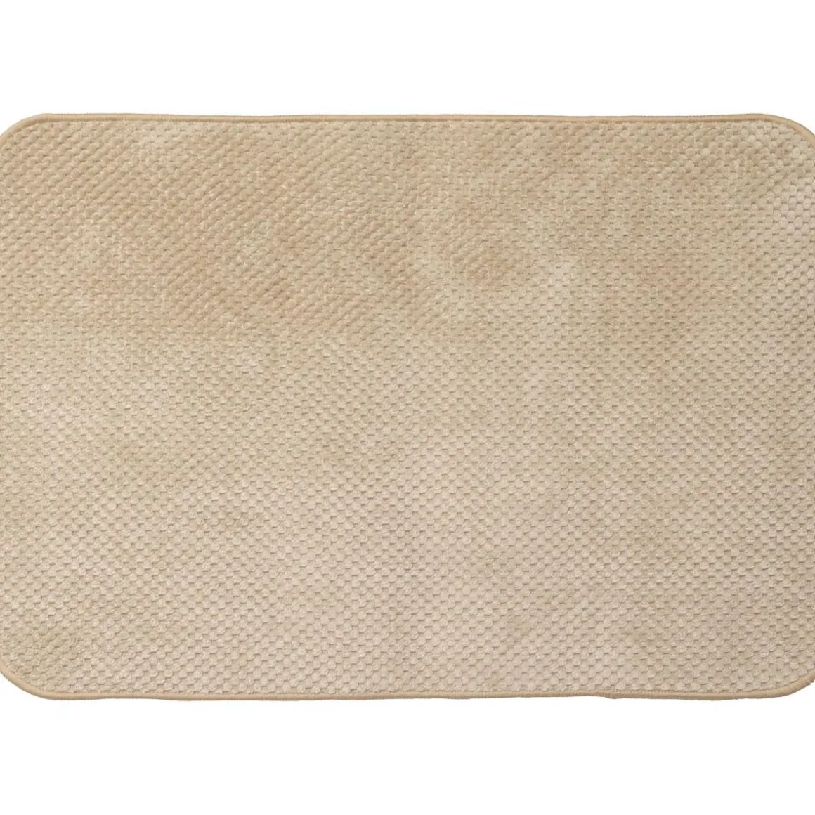 TAPIS 40X60CM POLYESTER BEIGE