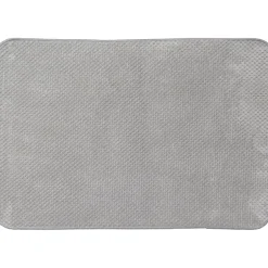 TAPIS 40X60CM POLYESTER GRIS