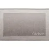 TAPIS 50X80CM POLYESTER KITCHEN BEIGE