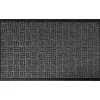 TAPIS YVAN 45X75CM POLYPRO CAOUTCHOUC GRIS FONCE