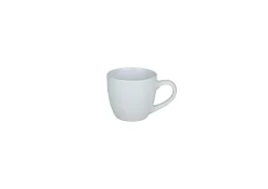 TASSE CAFE GRES BLANC 9CL