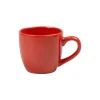 TASSE CAFE GRES ROUGE BRIQUE 20CL