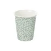 TASSE ESPRESSO FLORAL GREEN 10CL