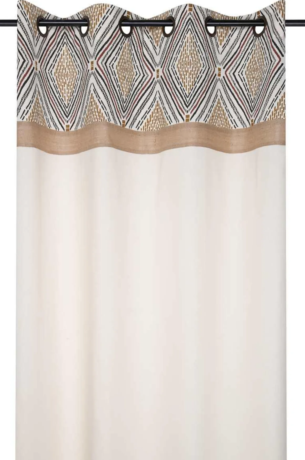 TAWEVA RIDEAU 140X260CM ECRU