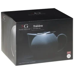 THEIERE BOULE GRIS 75CL