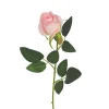 TIGE BOUTON ROSE H.63CM ROSE
