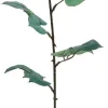TIGE DE BOUTON DE ROSE H.77CM SAUMON