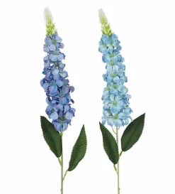 TIGE DELPHINIUM 28 FLEURS H.74CM BLEU