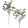 TIGE EUCALYPTUS X5 BRANCHES H.92CM TONS DE VERT