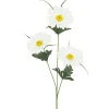 TIGE MARGUERITE H.65CM BLANC