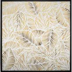 TOILE FEUILLE D.78X78CM
