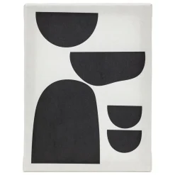 TOILE IMPRIMEE ABSTRAIT CYNTHIA X5 PIECES