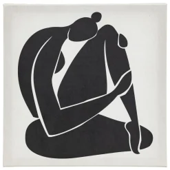 TOILE IMPRIMEE ABSTRAIT CYNTHIA X5 PIECES