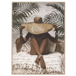 TOILE IMPRIMEE ELIANE D.58X78CM