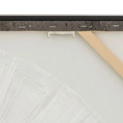TOILE IMPRIMEE ENCADREE IZZIE EFFET ALU D.100X100CM