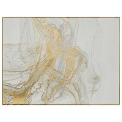 TOILE IMPRIMEE ENCADREE SIBBA EFFET ALU D.800X60CM
