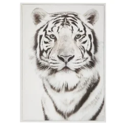 TOILE IMPRIMEE TIGRE D.50X70CM