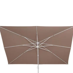 TOILE PARASOL MELHIA 3X3M NOISETTE
